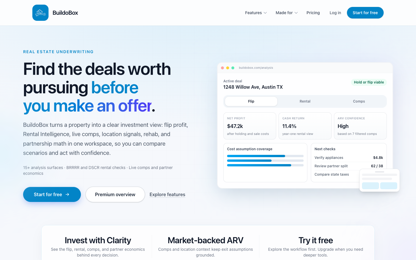 BuildoBox New analysis on the web